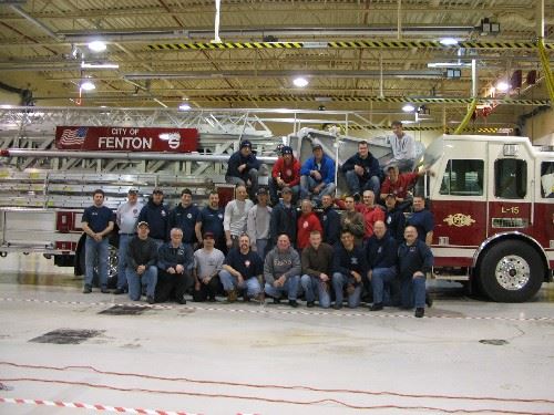 Group picture of those that attended the class